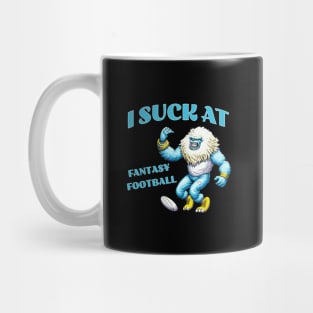 I suck at Fantasy Football Mug